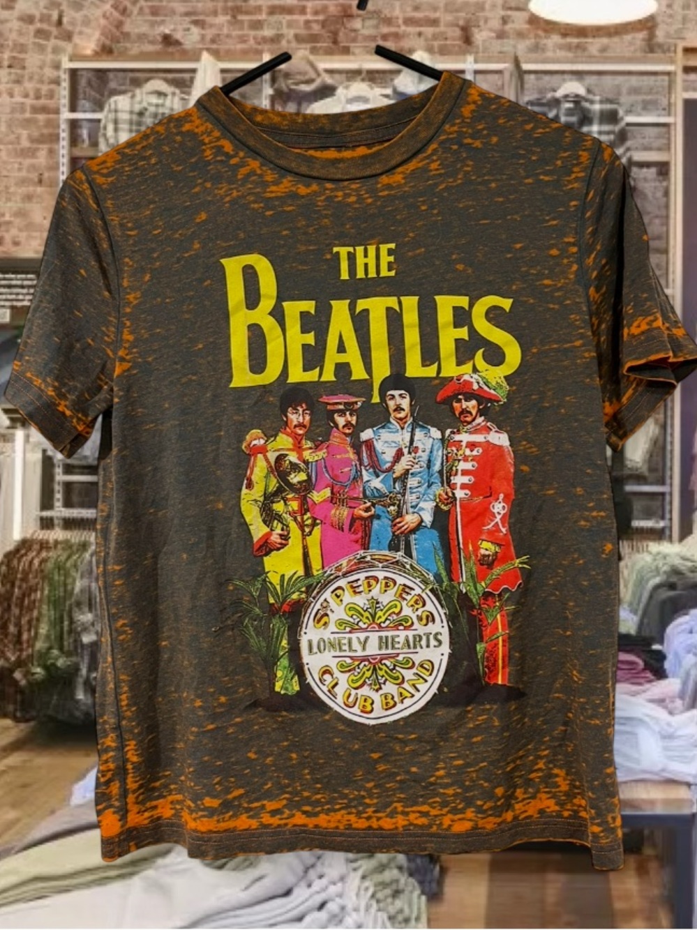 Beatles Sgt. Peppers Graphic Band Tee